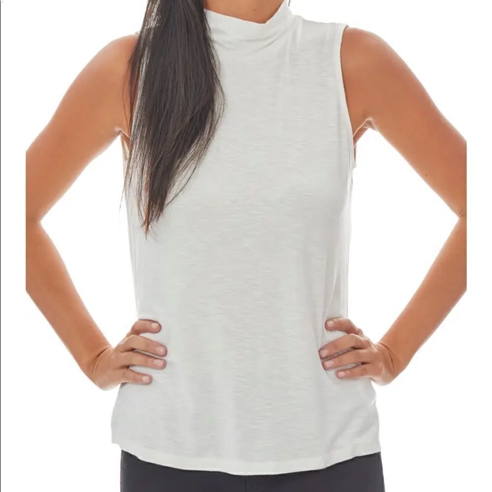 Jones New York Mock Neck Tank Top
